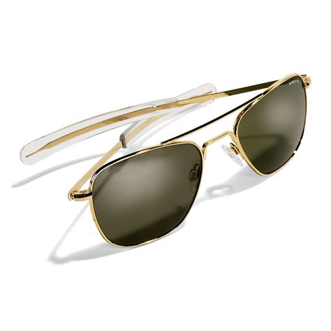 official military aviator sunglasses.